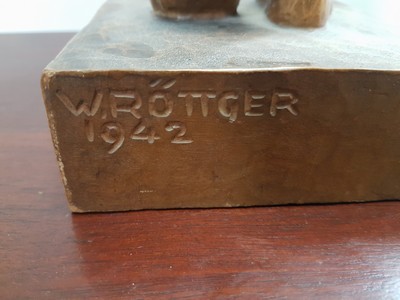 26774127f - W. Röttger, datiert 1942
