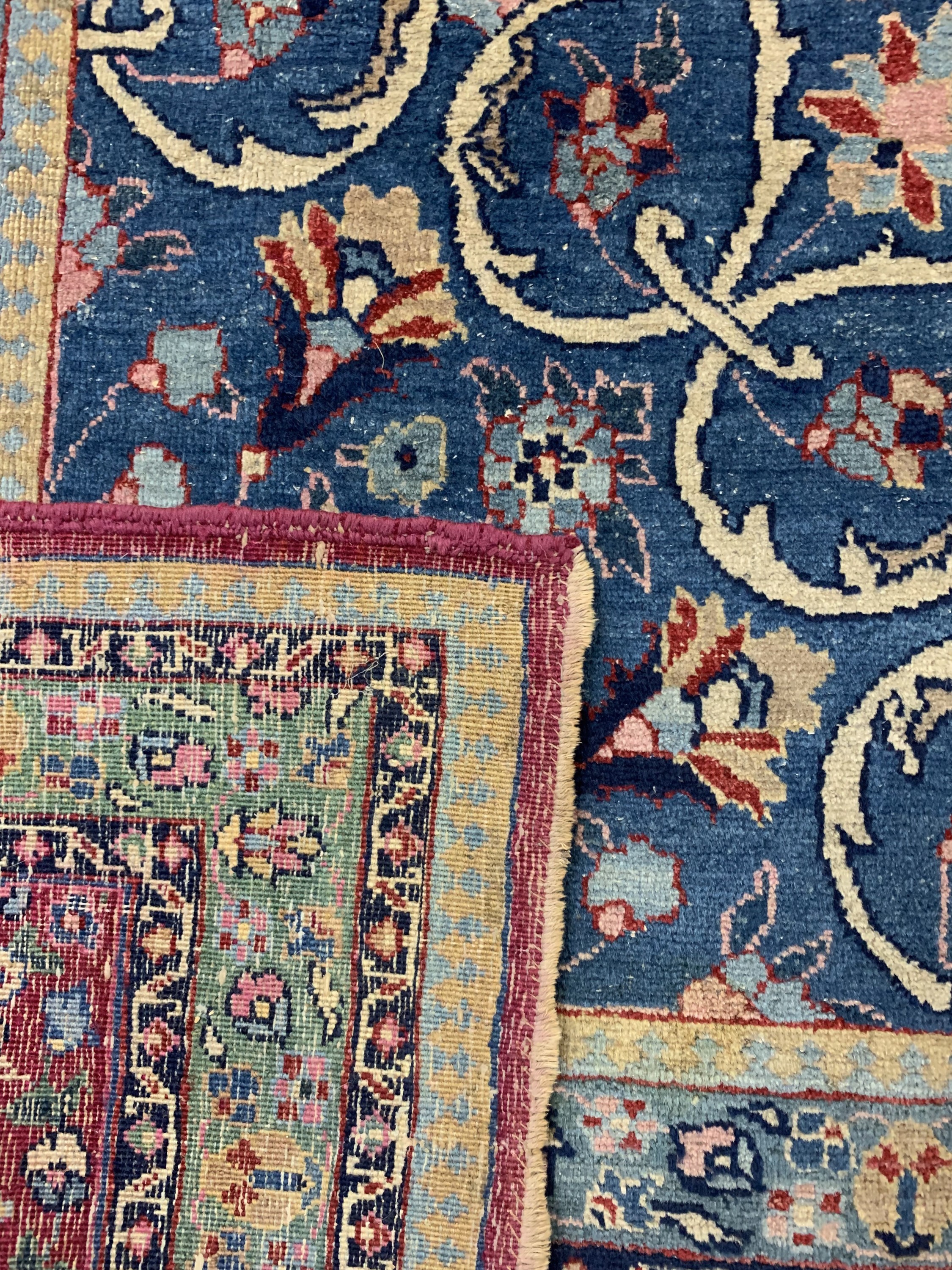 Detail h: Antiker Khorasan, Persien, um 1900, Wolle auf Baumwolle, ca. 408 x 283 cm, EHZ: 3