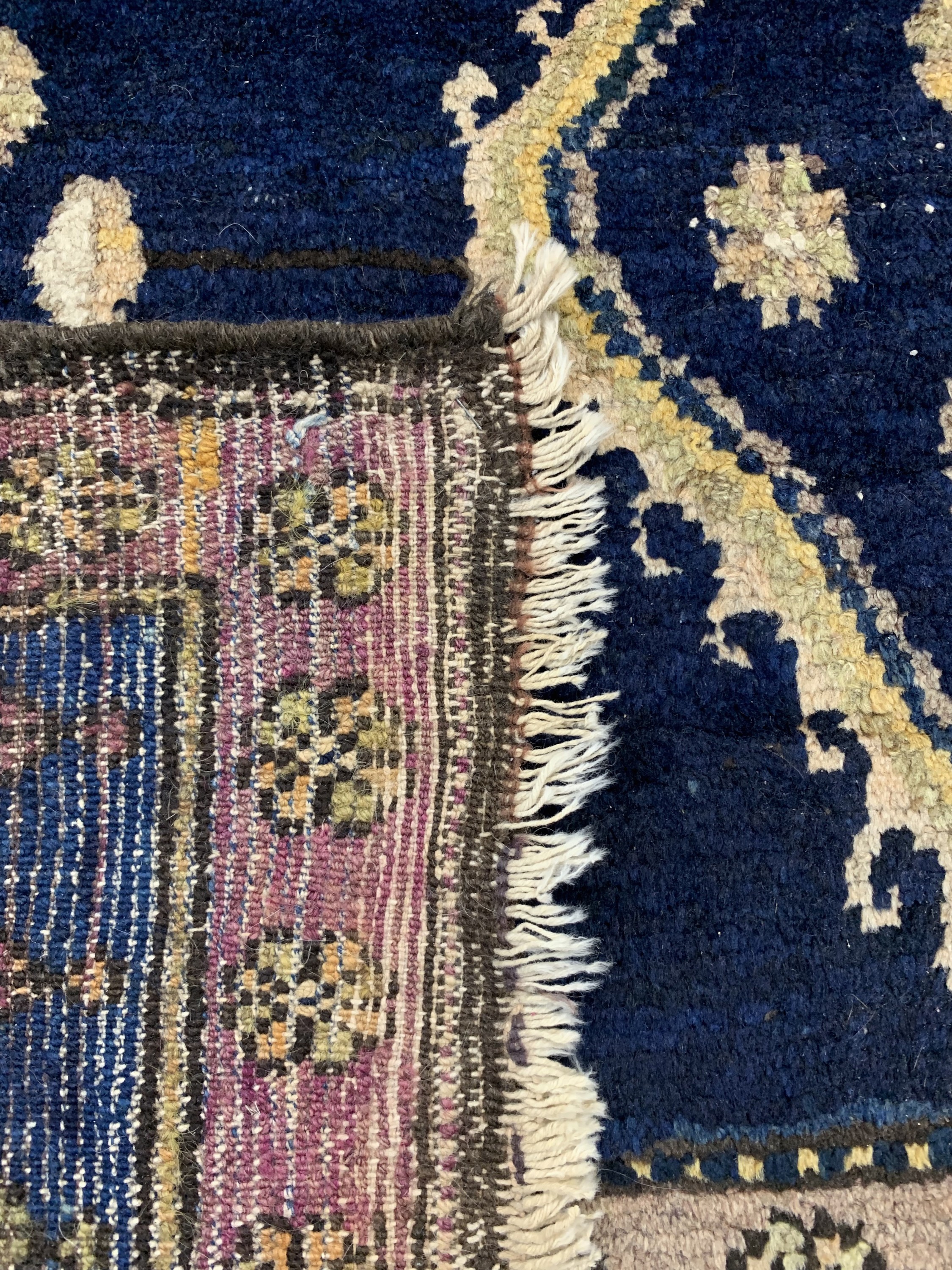 Detail d: Hamadan antik, Persien, um 1900, Wolle auf Baumwolle, ca. 200 x 140 cm, EHZ: 2-3