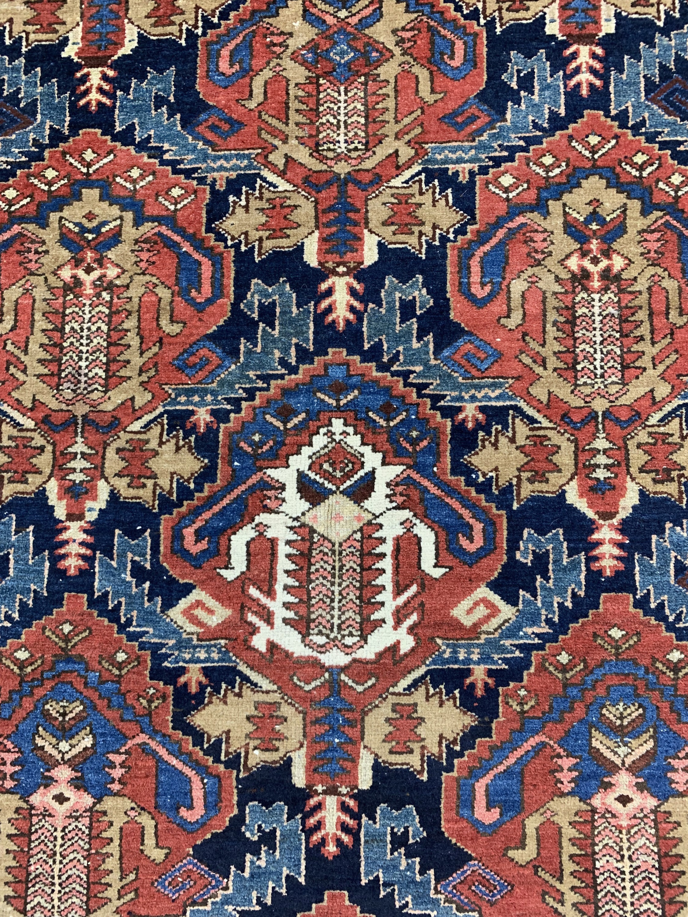 Detail a: Shahsawan antik, Persien, um 1900, Wolle auf Baumwolle, ca. 192 x 123 cm, EHZ: 2-3