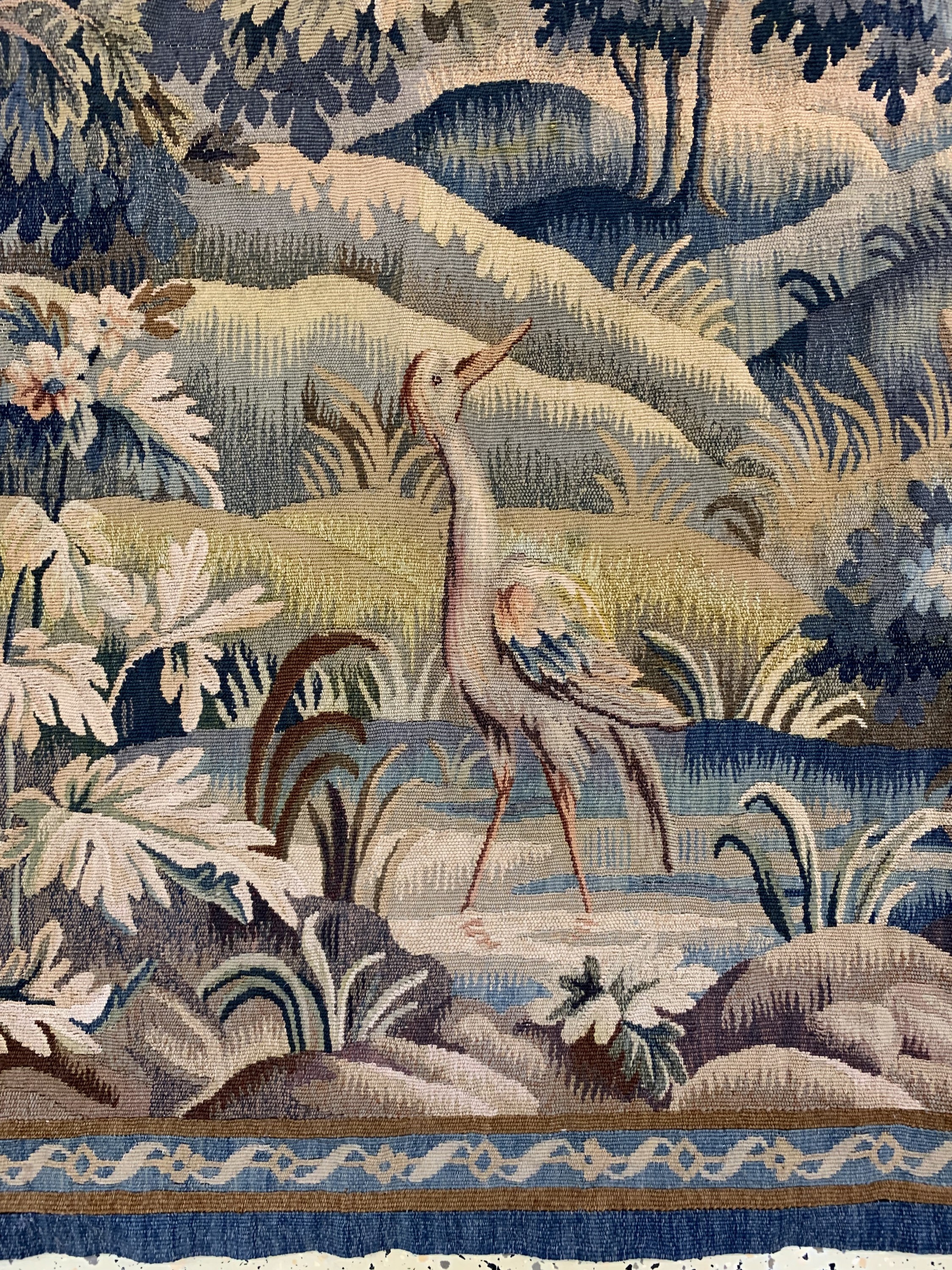 Detail c: Tapisserie antik, Flandern, 19.Jhd, Wolle auf Baumwolle, ca. 223 x 170 cm, EHZ: 2