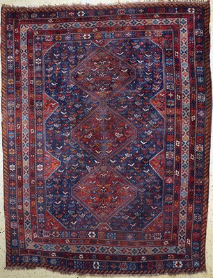 Image 26774632 - Schiraz old, Persia, early 20th century, wool on wool, approx. 322 x 250 cm, condition: 3. Rugs, Carpets & Flatweaves