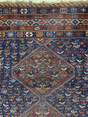 26774632c - Schiraz old, Persia, early 20th century, wool on wool, approx. 322 x 250 cm, condition: 3. Rugs, Carpets & Flatweaves
