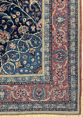 26774633a - Antique Khorasan, Persia, around 1900, wool oncotton, approx. 408 x 283 cm, condition: 3. Rugs, Carpets & Flatweaves