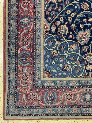 26774633b - Antique Khorasan, Persia, around 1900, wool oncotton, approx. 408 x 283 cm, condition: 3. Rugs, Carpets & Flatweaves