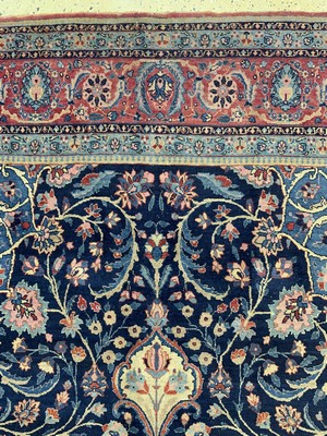 26774633f - Antique Khorasan, Persia, around 1900, wool oncotton, approx. 408 x 283 cm, condition: 3. Rugs, Carpets & Flatweaves