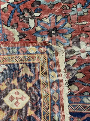 26774635h - Saruk#"Mahal#"antique, Persia, end of 19th century, wool on cotton, approx. 420 x 312 cm,condition: 4. Rugs, Carpets & Flatweaves