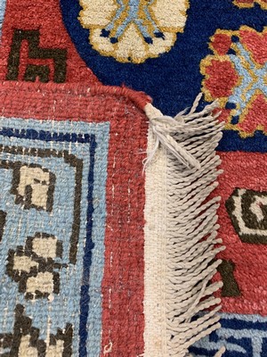26774638f - 2 Lot Tibet, mid-20th century, wool on cotton,approx. 165 x 90 cm, condition: 2-3. Rugs, Carpets & Flatweaves