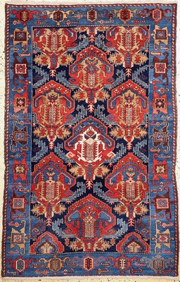 Image 26774641 - Shahsawan antique, Persia, around 1900, wool on cotton, approx. 192 x 123 cm, condition: 2 -3. Rugs, Carpets & Flatweaves