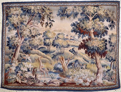 Image 26774644 - Antique tapestry, Flanders, 19th century, woolon cotton, approx. 223 x 170 cm, condition: 2.Rugs, Carpets & Flatweaves