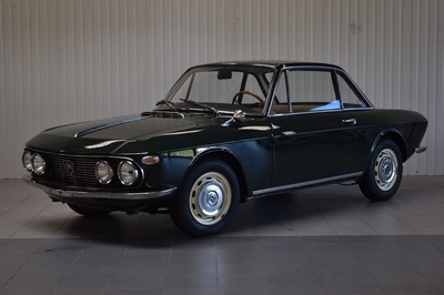 26777483b - Lancia Fulvia 1.2 Coupe, first registered 07/1966, mileage approx. 2.900 km after restoration, 59 kW/80PS, manual transmission, green, leather beige, since 1998 owned by current family, various invoices present