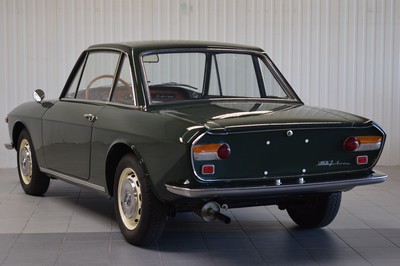 26777483c - Lancia Fulvia 1.2 Coupe, first registered 07/1966, mileage approx. 2.900 km after restoration, 59 kW/80PS, manual transmission, green, leather beige, since 1998 owned by current family, various invoices present