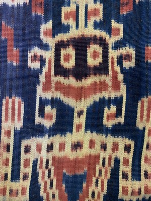 26777921c - Sumba Ikat old, Indonesia, early 20th century,cotton, approx. 230 x 120 cm, condition: 1-2 (2 lanes). Rugs, Carpets & Flatweaves