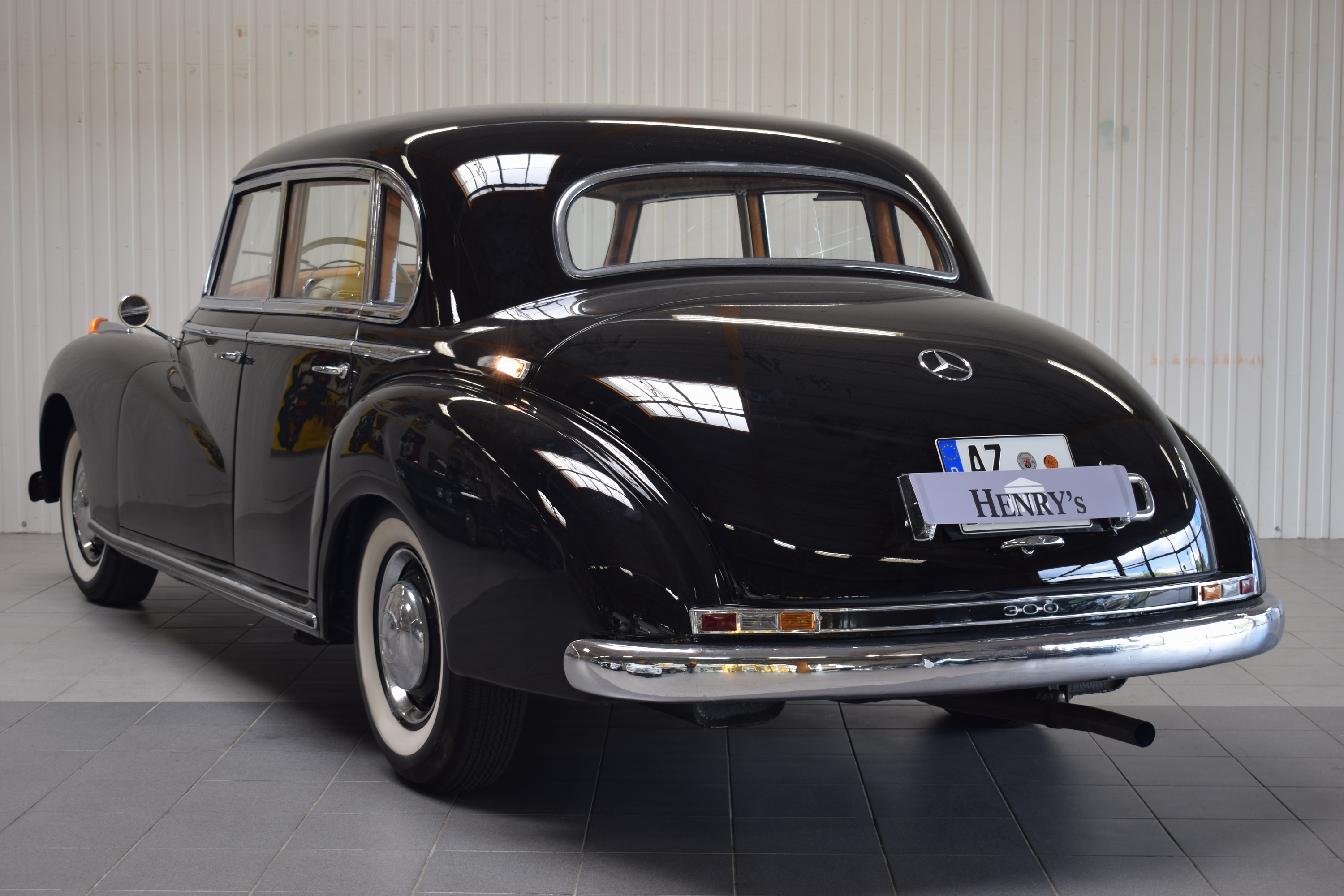 Detail c: Mercedes-Benz 300 Adenauer, EZ 08/1952, Laufleistung abgelesen 23.000 km, 3. Hand, H- Zulassung, HU 10/2025, 85kW/115 PS, 6- Zylinder, ...