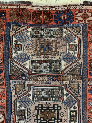 26778569b - Antique Yürük, Turkey, 19th century, wool on wool, approx. 200 x 130 cm, condition: 4. Rugs, Carpets & Flatweaves