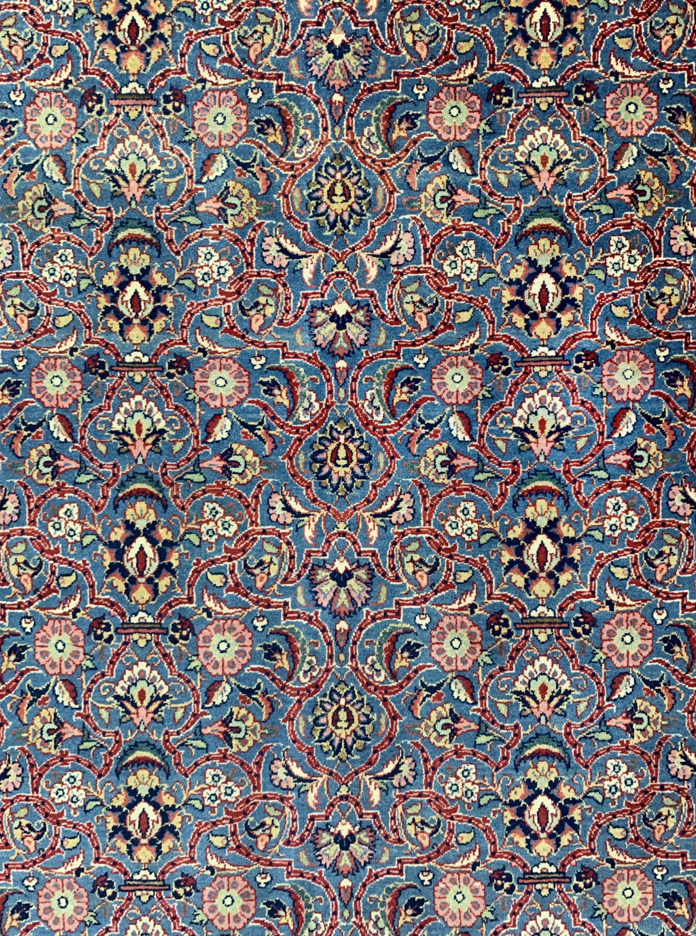 Detail b: Keschan Kork, Persien, um 1920, Korkwolle auf Baumwolle, ca. 217 x 135 cm, EHZ: 1-2