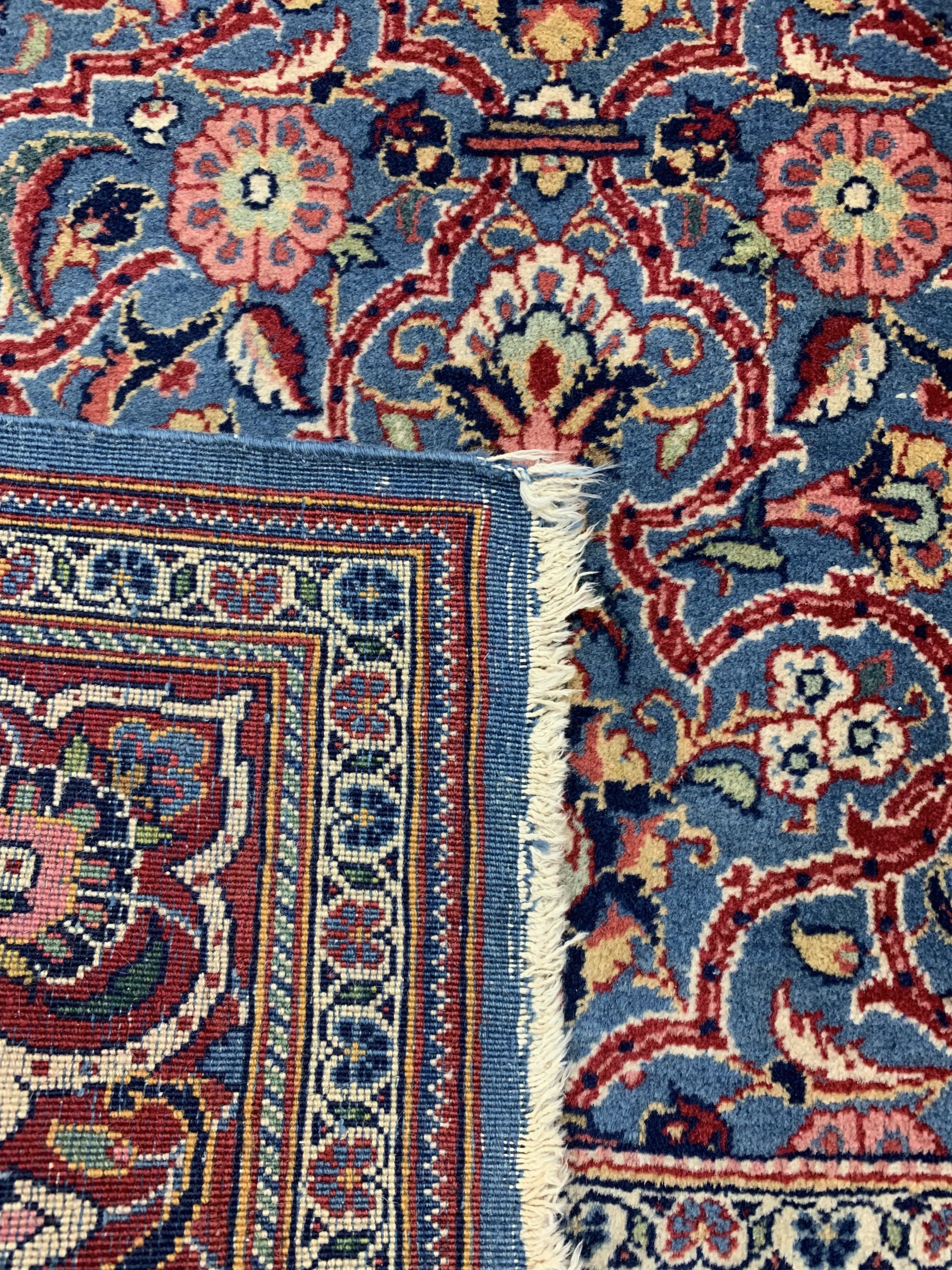 Detail e: Keschan Kork, Persien, um 1920, Korkwolle auf Baumwolle, ca. 217 x 135 cm, EHZ: 1-2