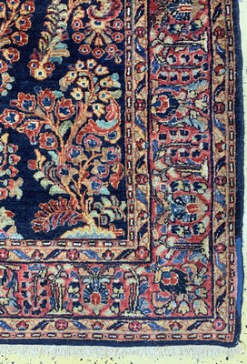 26779321a - Us Re-Import Saruk Mohajeran, Persia, around 1900, wool on cotton, approx. 225 x 160 cm, condition: 2, (minimally restored). Rugs, Carpets & Flatweaves