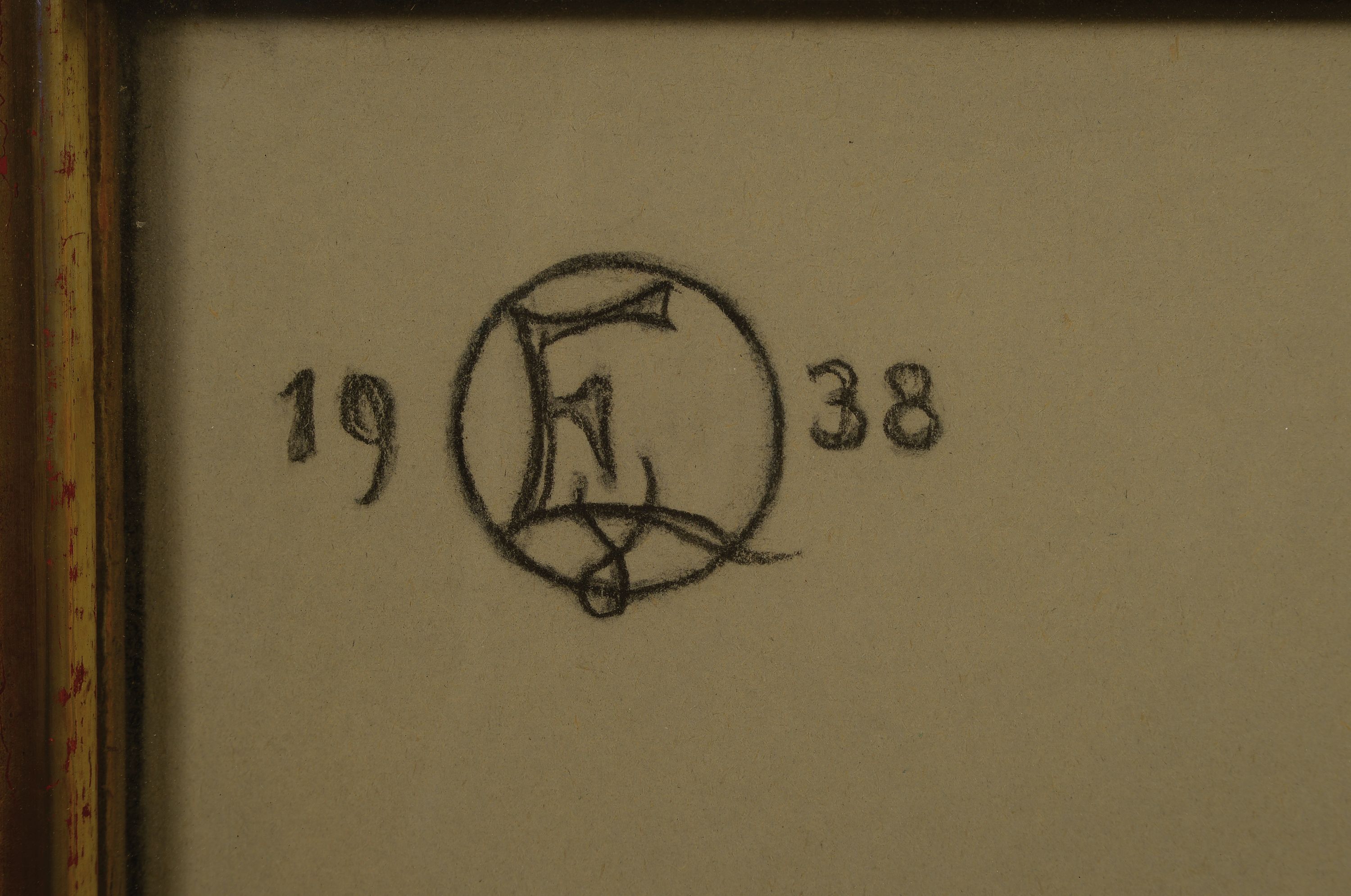 Detail l: Otto Ewel, 1871 Königsberg-1954 Pillnitz, Porträt einer jungen Frau im Sessel, Pastell auf Papier, links oben monogr. und dat. 1938, ca. 78x58cm, ...