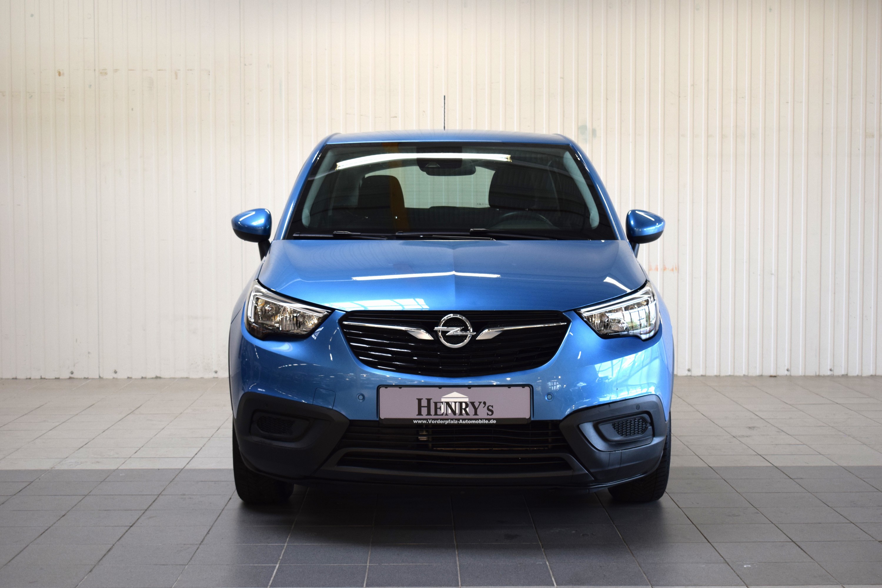 Detail a: Opel Crossland X, EZ 12/2020, Laufleistung 25.500 km, HU 03/2025, 61kW/82 PS, Schaltgetriebe, blau, Stoff schwarz, Bordmappe inkl. Serviceheft ...