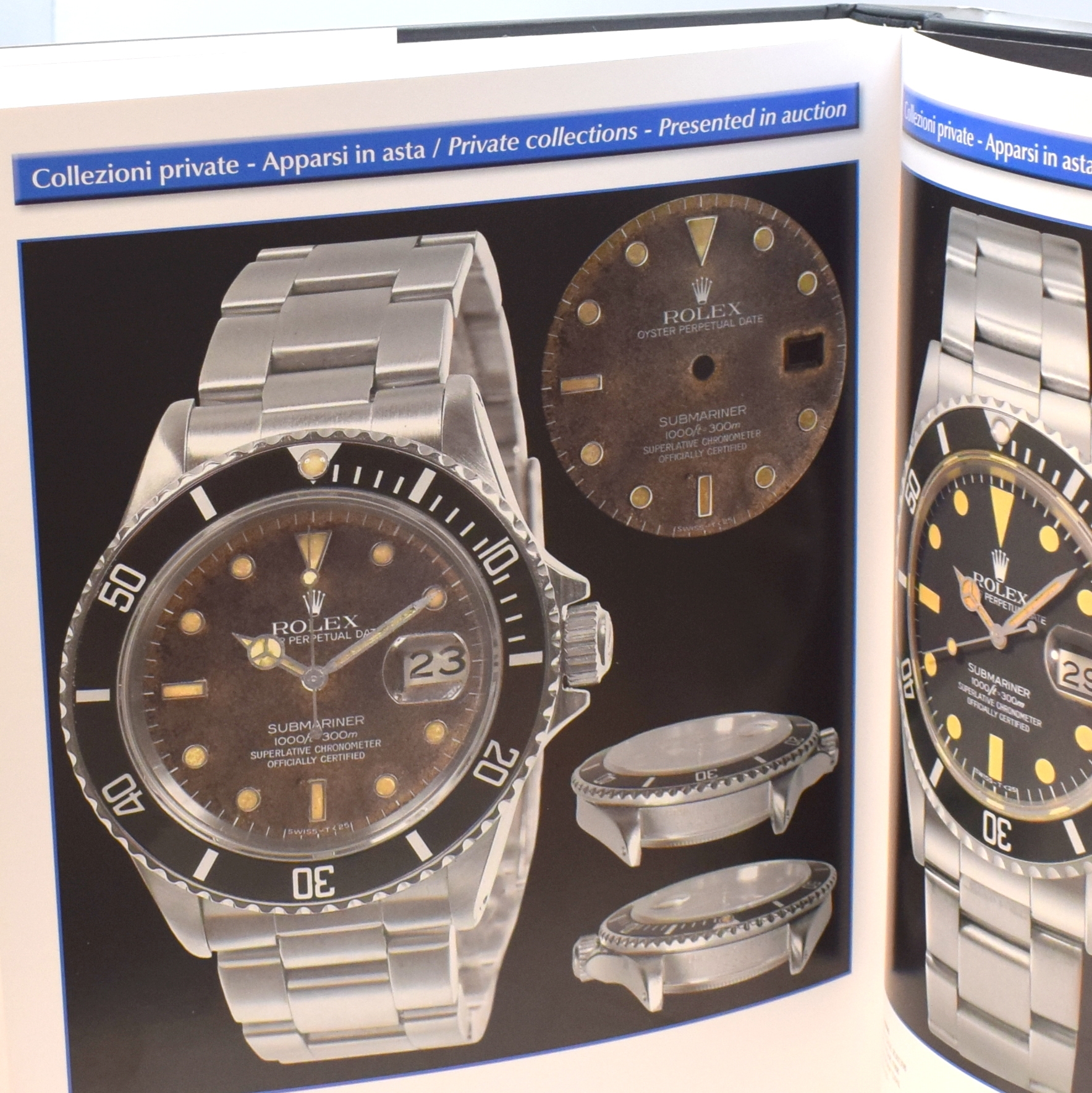 Detail d: FRANCA E GUIDO MONDANI Collezionare Rolex Submariner nahezu neuwertiges Buch, 264 Seiten starkes Nachschlagewerk rund um das Thema Rolex Submariner, ...