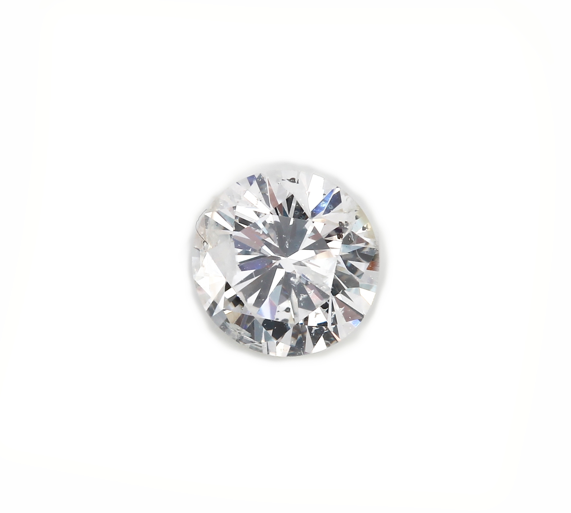 Loser Brillant 0.91 ct hochfeines Weiß E/ p 2, mit GIA Zertifikat