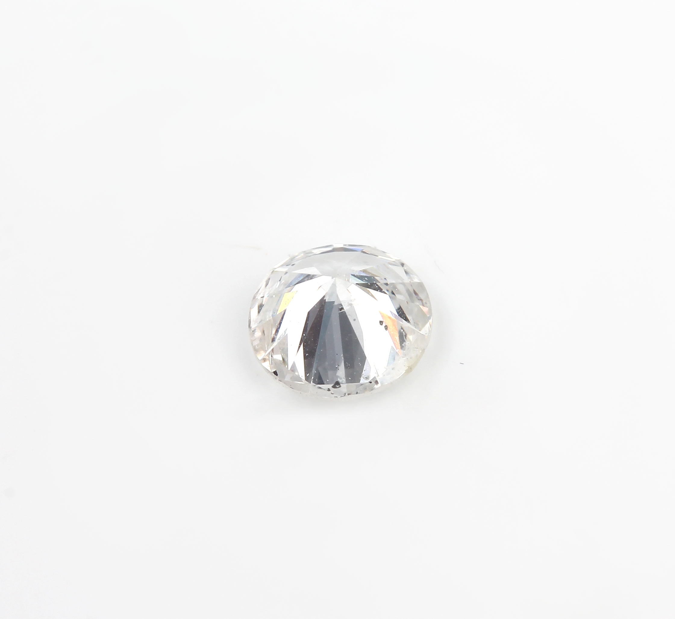 Detail a: Loser Brillant 0.91 ct hochfeines Weiß E/ p 2, mit GIA Zertifikat