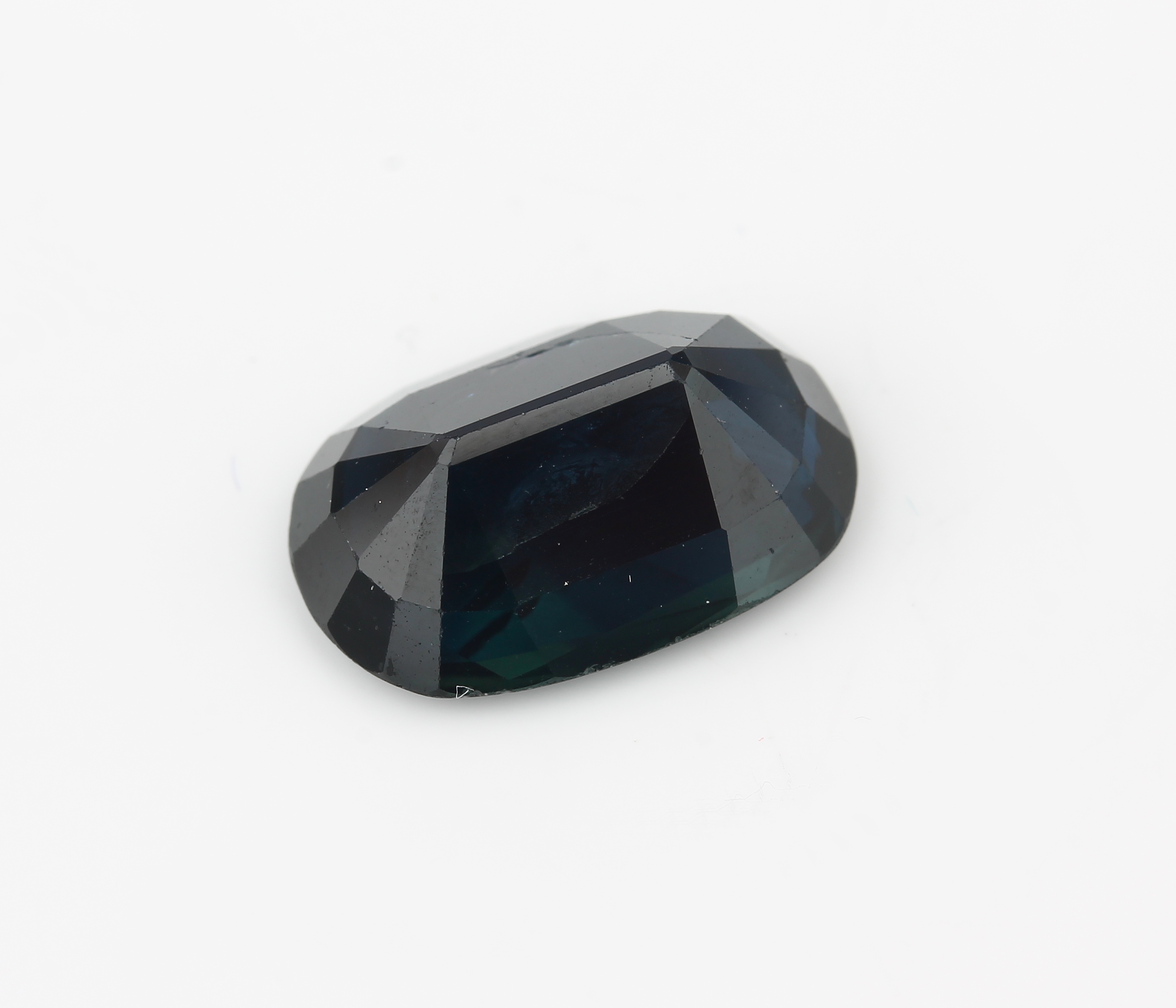 Detail a: Loser ovalfacett. Saphir ca. 9.2 ct, 