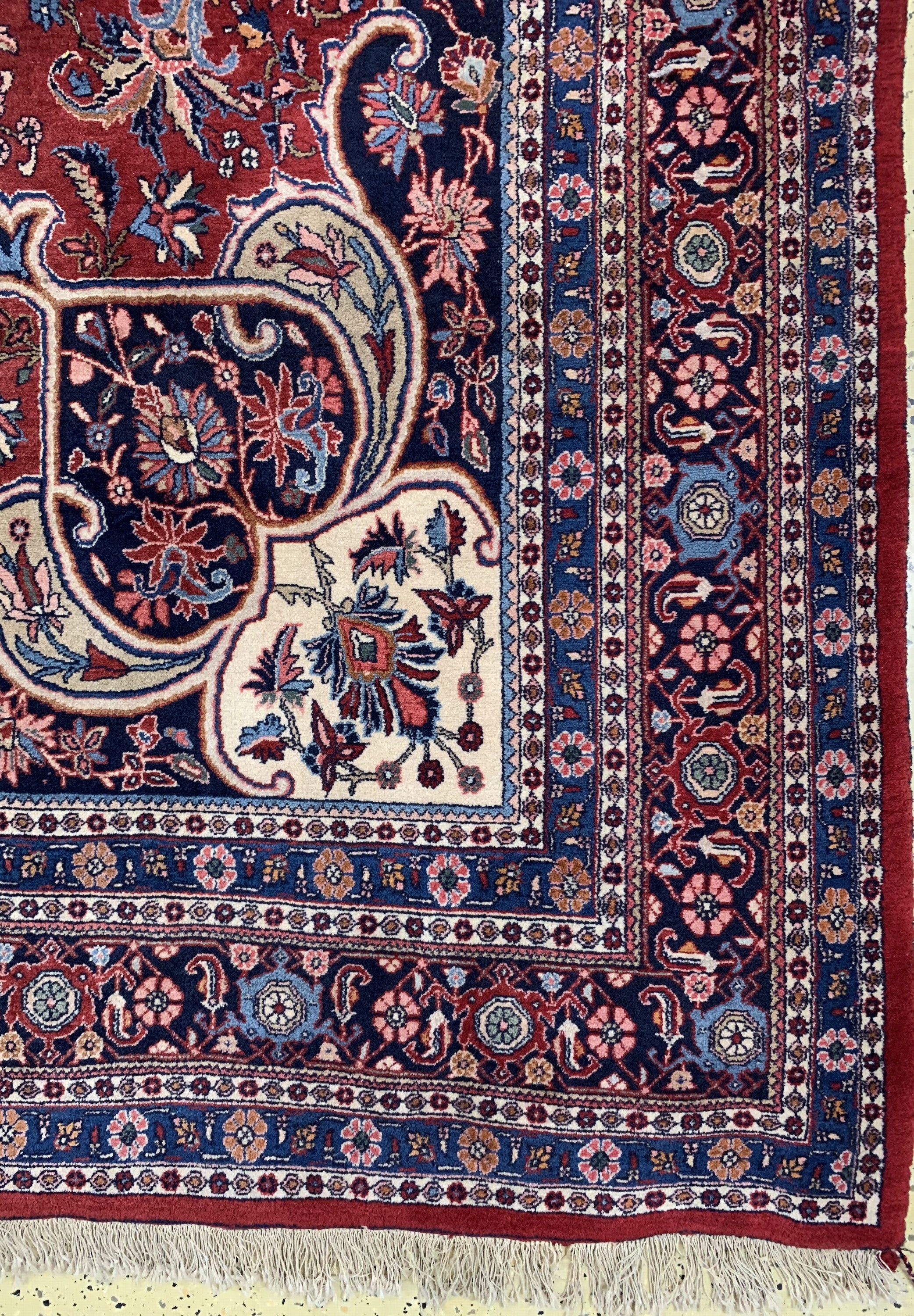 Detail a: Bidjar alt, Persien, Mitte 20.Jhd, Wolle auf Baumwolle, ca. 400 x 280 cm, Reinigungsbedürftig, EHZ: 2