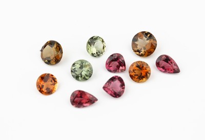 Image 26779735 - Lot 5 tourmaline-pairs total approx. 5.62 ct