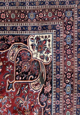 26779799d - Bijar old, Persia, mid-20th century, wool on cotton, approx. 400 x 280 cm, in need of cleaning, condition: 2. Rugs, Carpets & Flatweaves