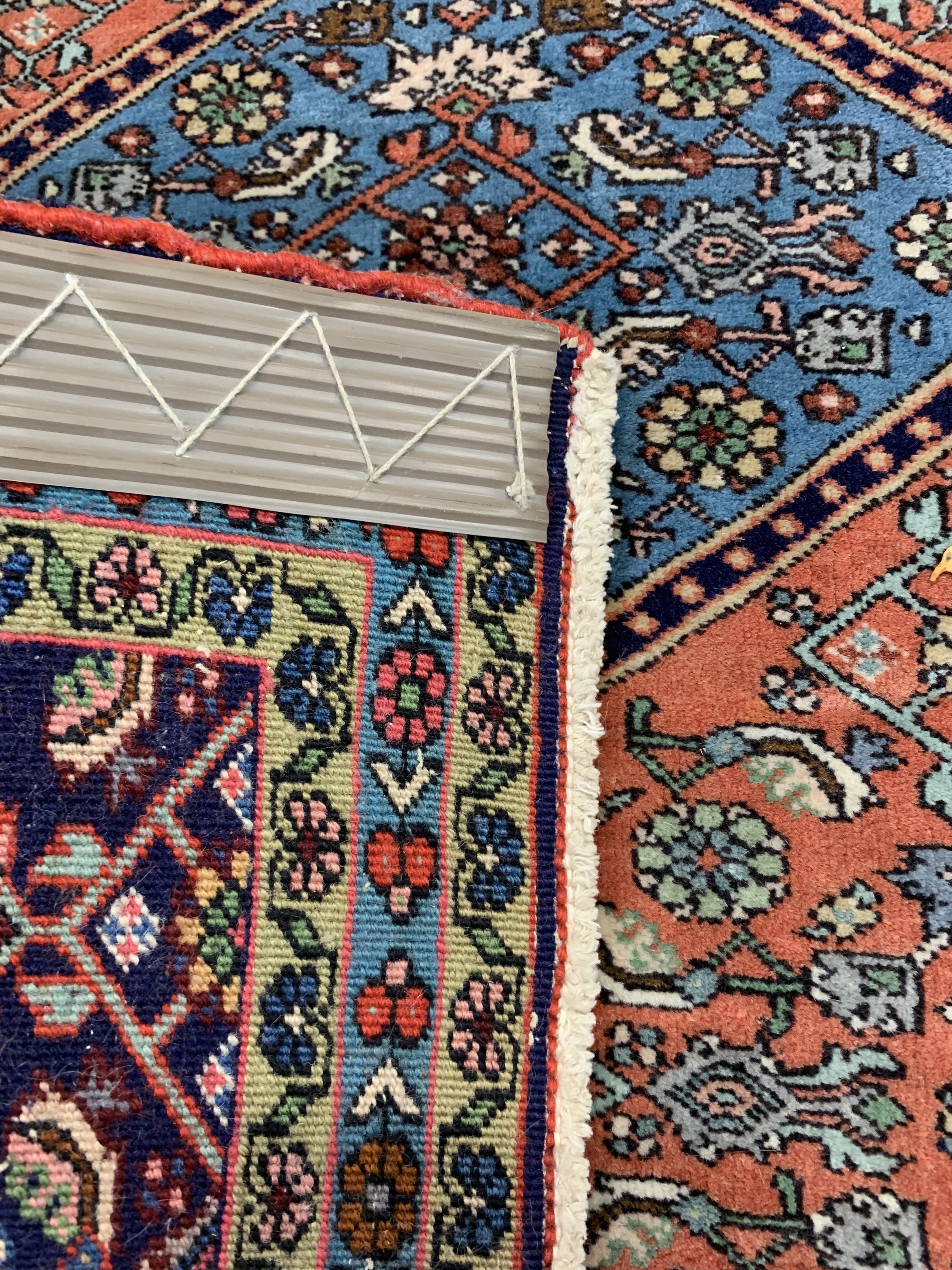 Detail c: 1 paar Bidjar Poshti, Persien, Mitte 20.Jhd, Wolle auf Baumwolle, ca. 110 x 85 cm, EHZ: 2