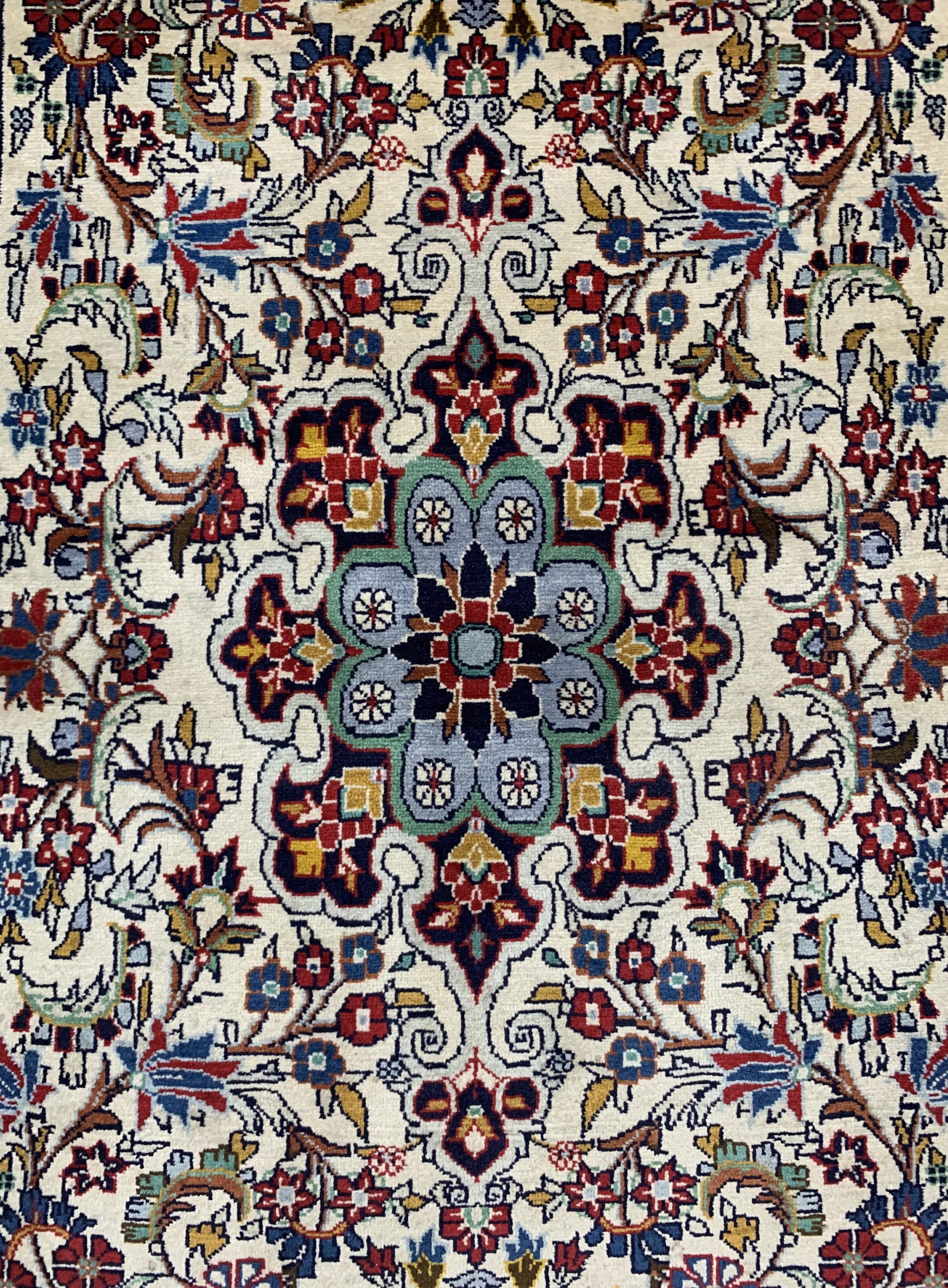 Detail d: 1 paar Bidjar Poshti, Persien, Mitte 20.Jhd, Wolle auf Baumwolle, ca. 110 x 85 cm, EHZ: 2