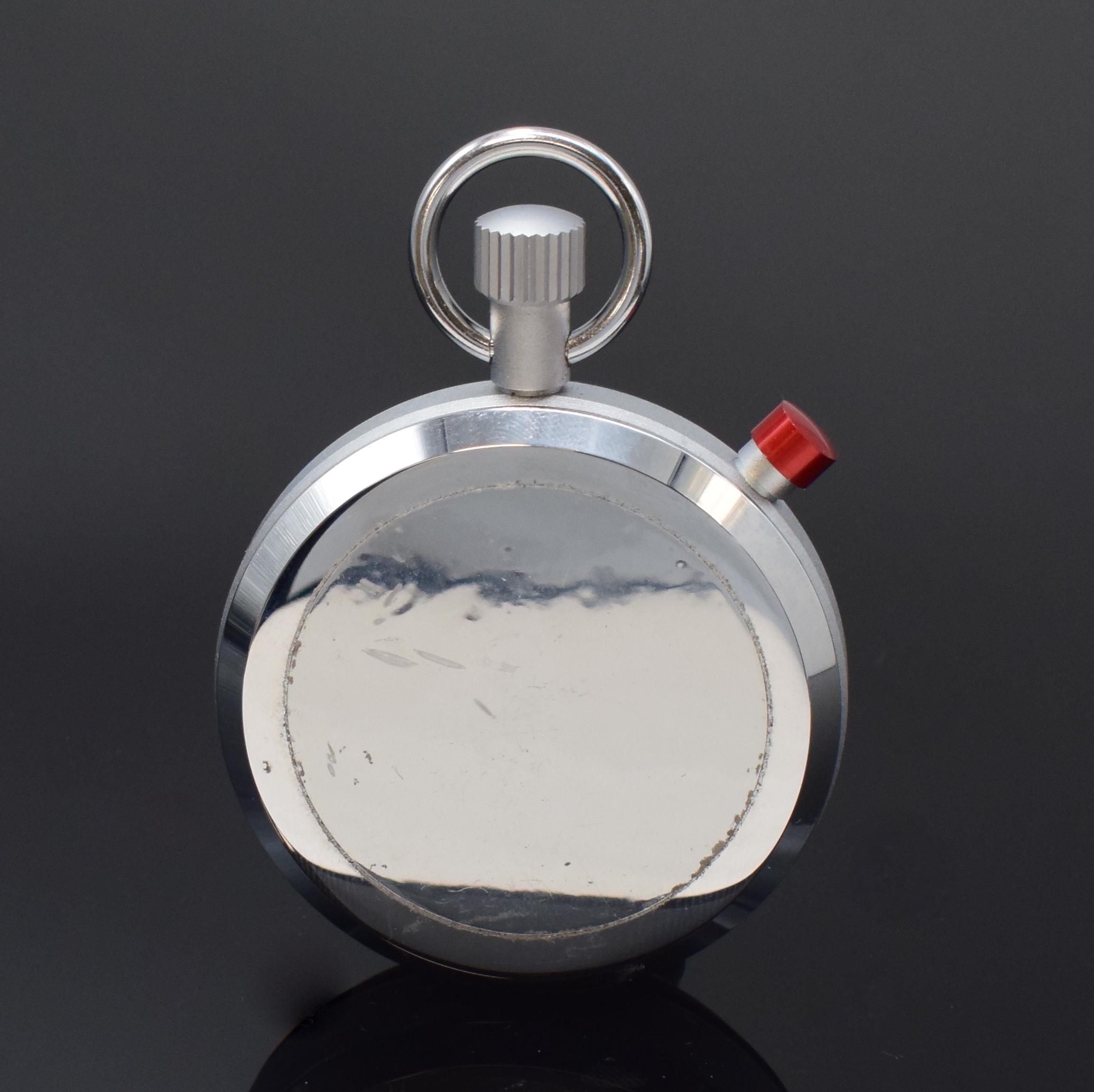 Detail a: BREITLING nahezu neuwertige Stoppuhr mit Rattrapante, Schweiz um 1970, verchromtes Geh., Boden u. geschwärzter Glasrand aufgedr., ...