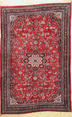 Image 26779803 - Bijar old, Persia, mid-20th century, corkwool on cotton, approx. 210 x 140 cm, condition: 2.Rugs, Carpets & Flatweaves