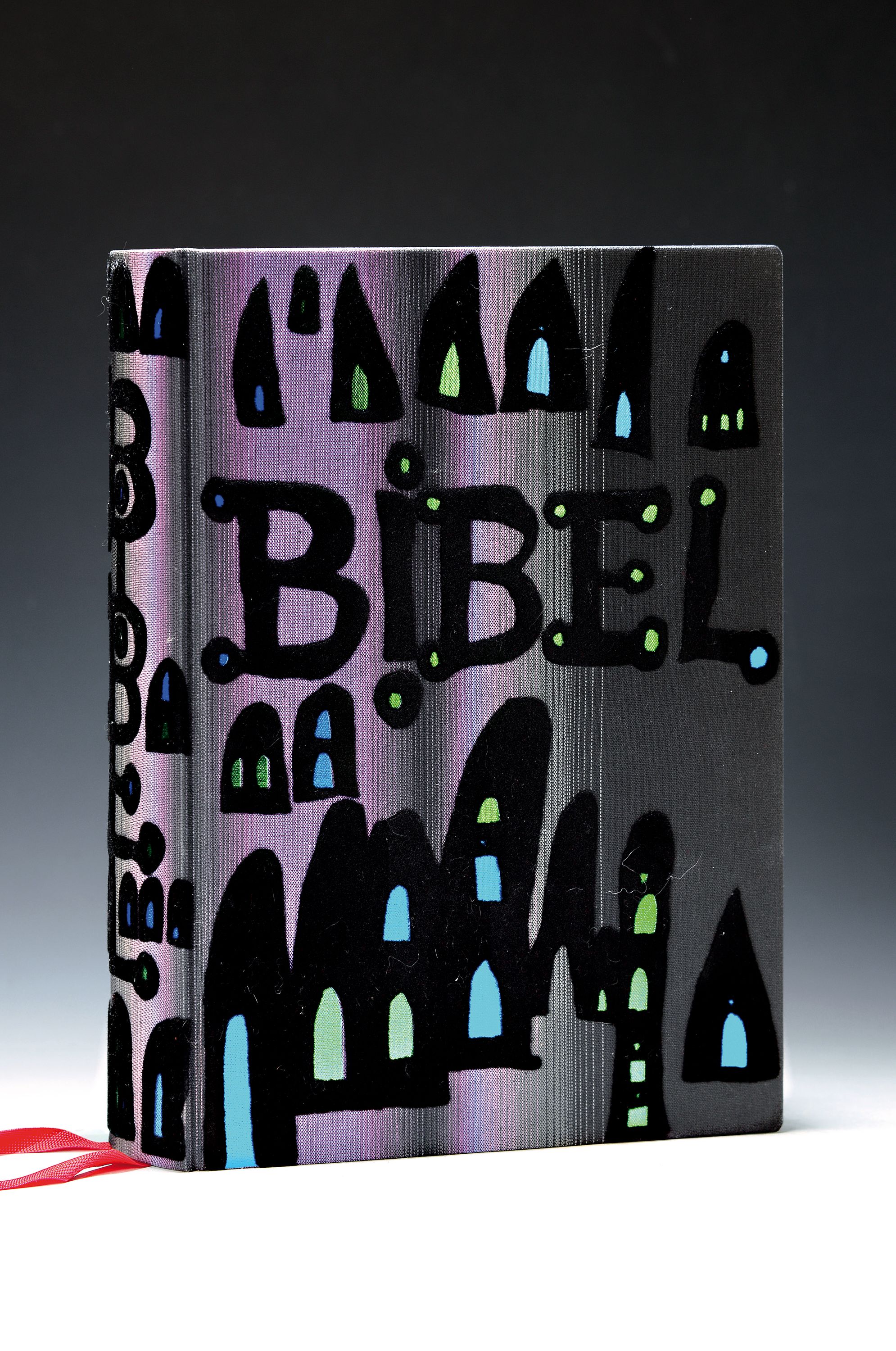 Die Bibel, illustriert von Friedensreich Hundertwasser (1928-2000), Pattloch Verlag Augsburg 1995, Leineneinband jeder Ausgabe unterscheidet sich in ...