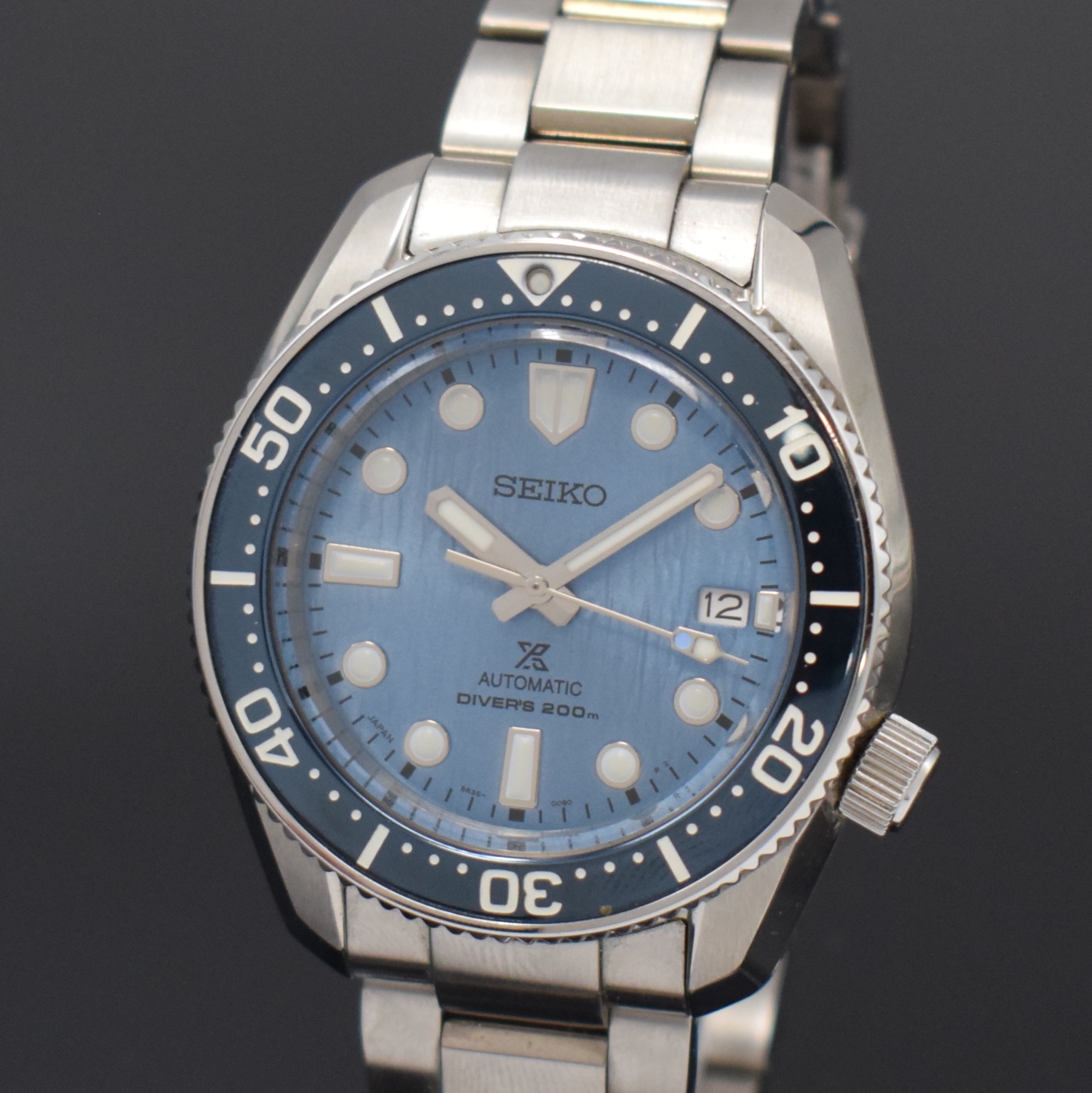 Detail a: SEIKO Herrenarmbanduhr Prospex Special Edition "Save the Ocean", Japan um 2020, Automatik, Edelstahlgeh., inkl. orig. Gliederband m. ...