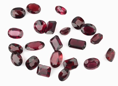 Image 26780222 - Lot loose garnets total approx. 61.8 ct