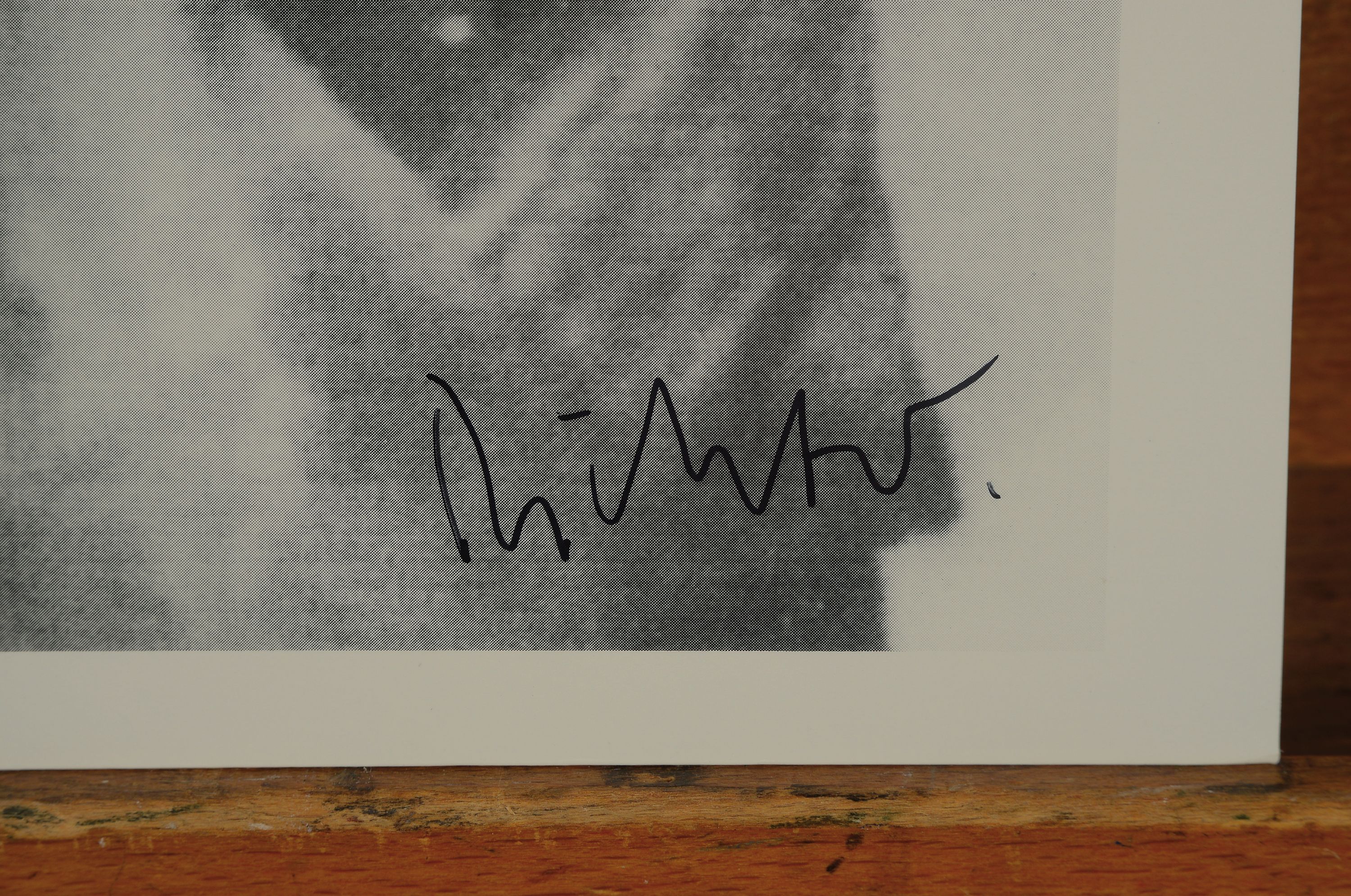 Detail k: Gerhard Richter, geb. 1932, "Pecola/Smallmouth"7" Vinyl Single, Canada Pressung 1998, Cover:Gerhard Richter, Orange-Transparentes ...
