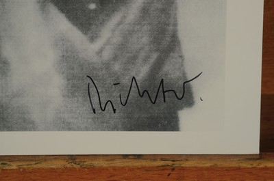 26780656k - Gerhard Richter, born 1932, #"Pecola/Smallmouth#"7#" vinyl single, Canada pressing 1998, cover: Gerhard Richter, orange-transparent vinyl, handsigned on the front cover, approx. 18.5x18.5 cm