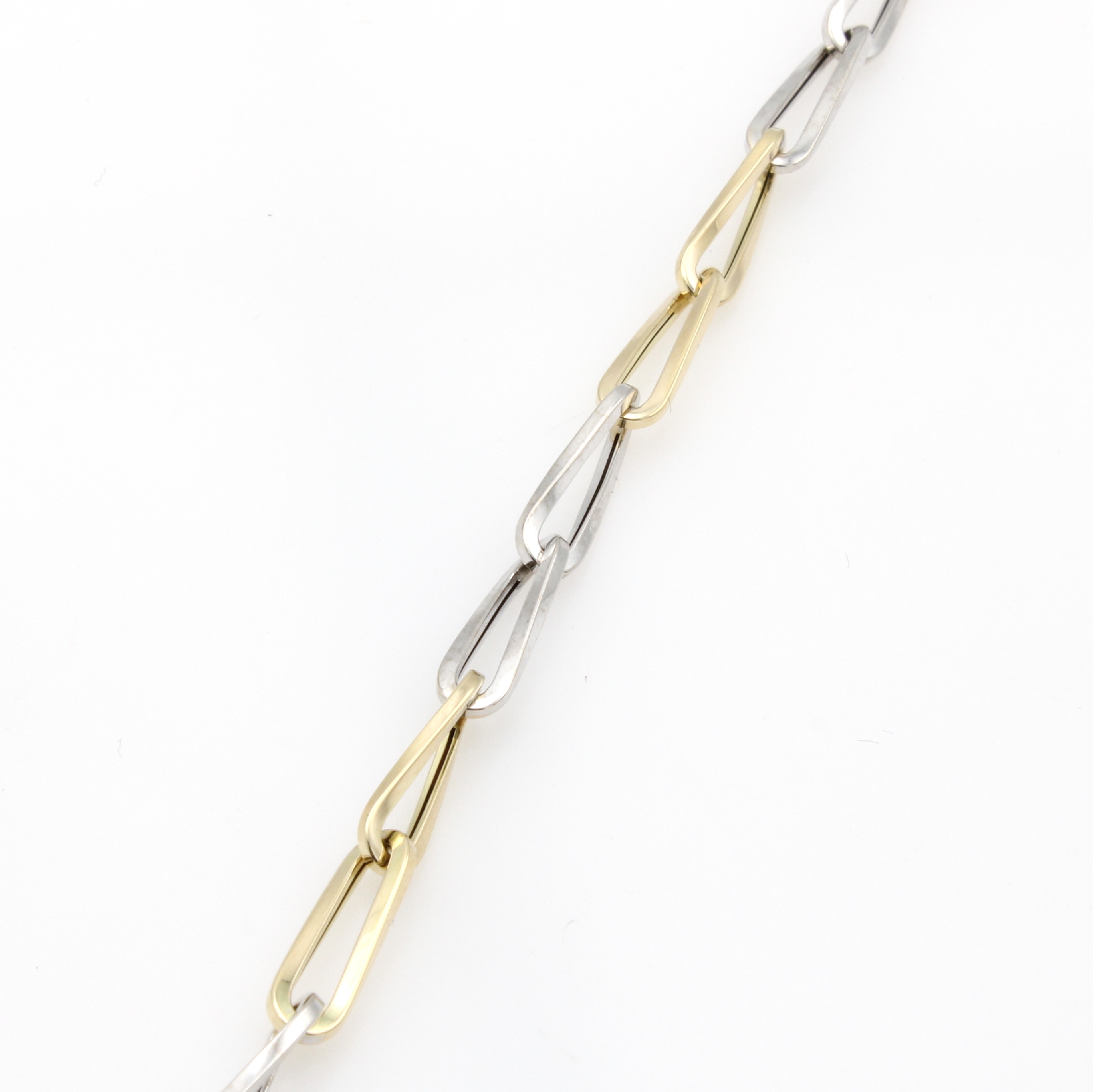 Image 26780792 - Gliederarmband, GG/WG 585/000, L. ca. 19 cm