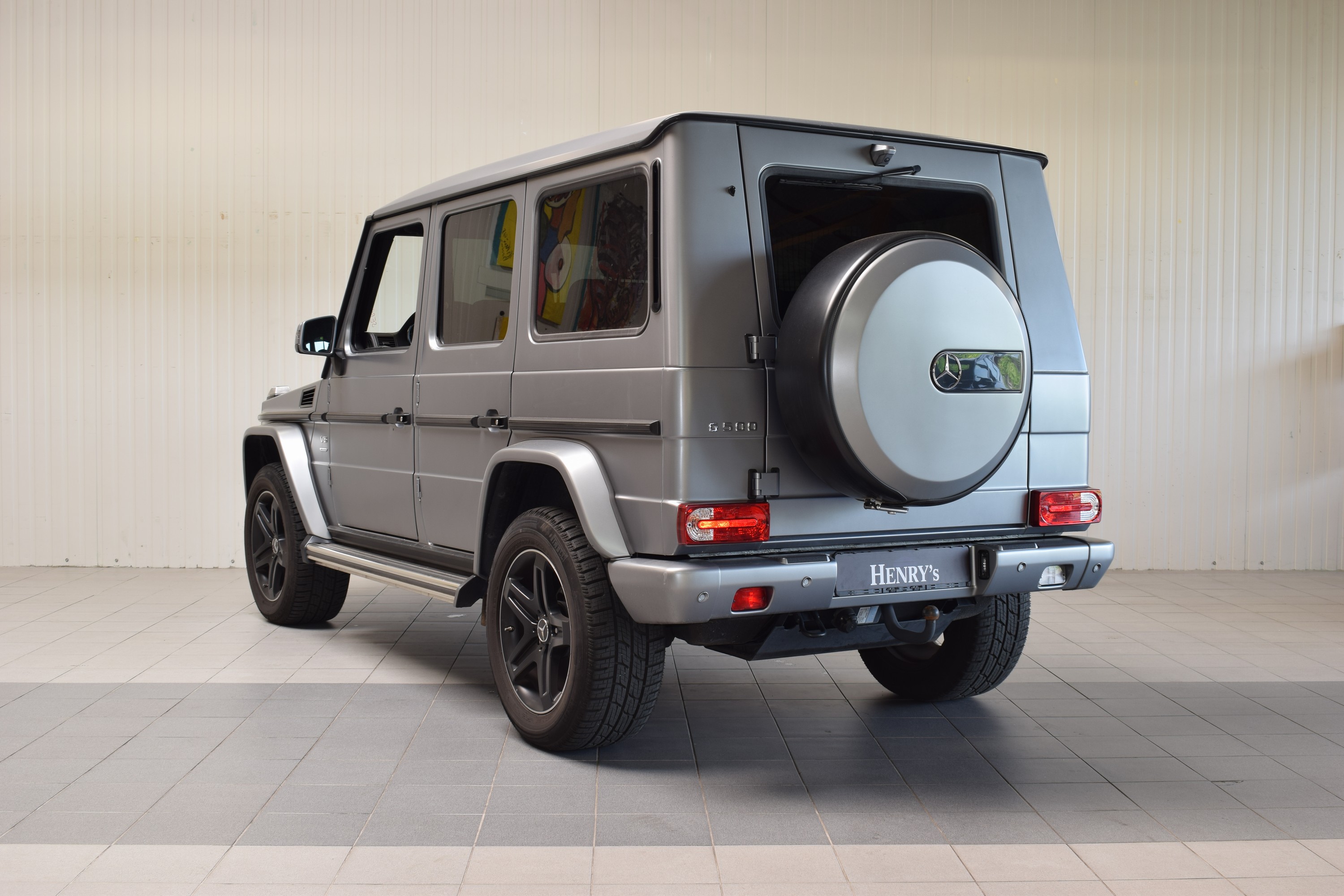 Detail c: Mercedes-Benz G500 Limited Edition, EZ 02/2018, Laufleistung ca. 30.000km , 310kW/421 PS, Automatikgetriebe, Designo Platin Magno Metallic, Leder ...