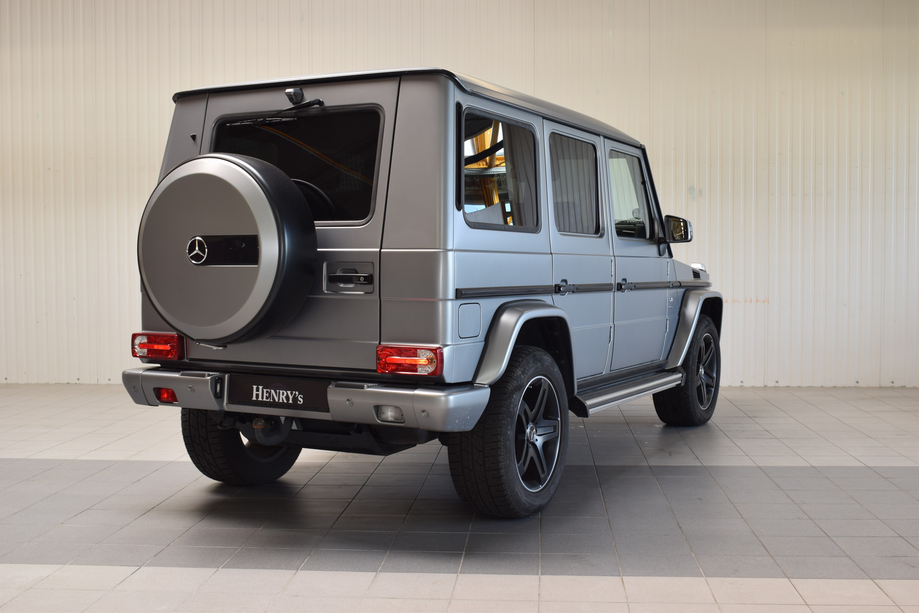 Detail e: Mercedes-Benz G500 Limited Edition, EZ 02/2018, Laufleistung ca. 30.000km , 310kW/421 PS, Automatikgetriebe, Designo Platin Magno Metallic, Leder ...