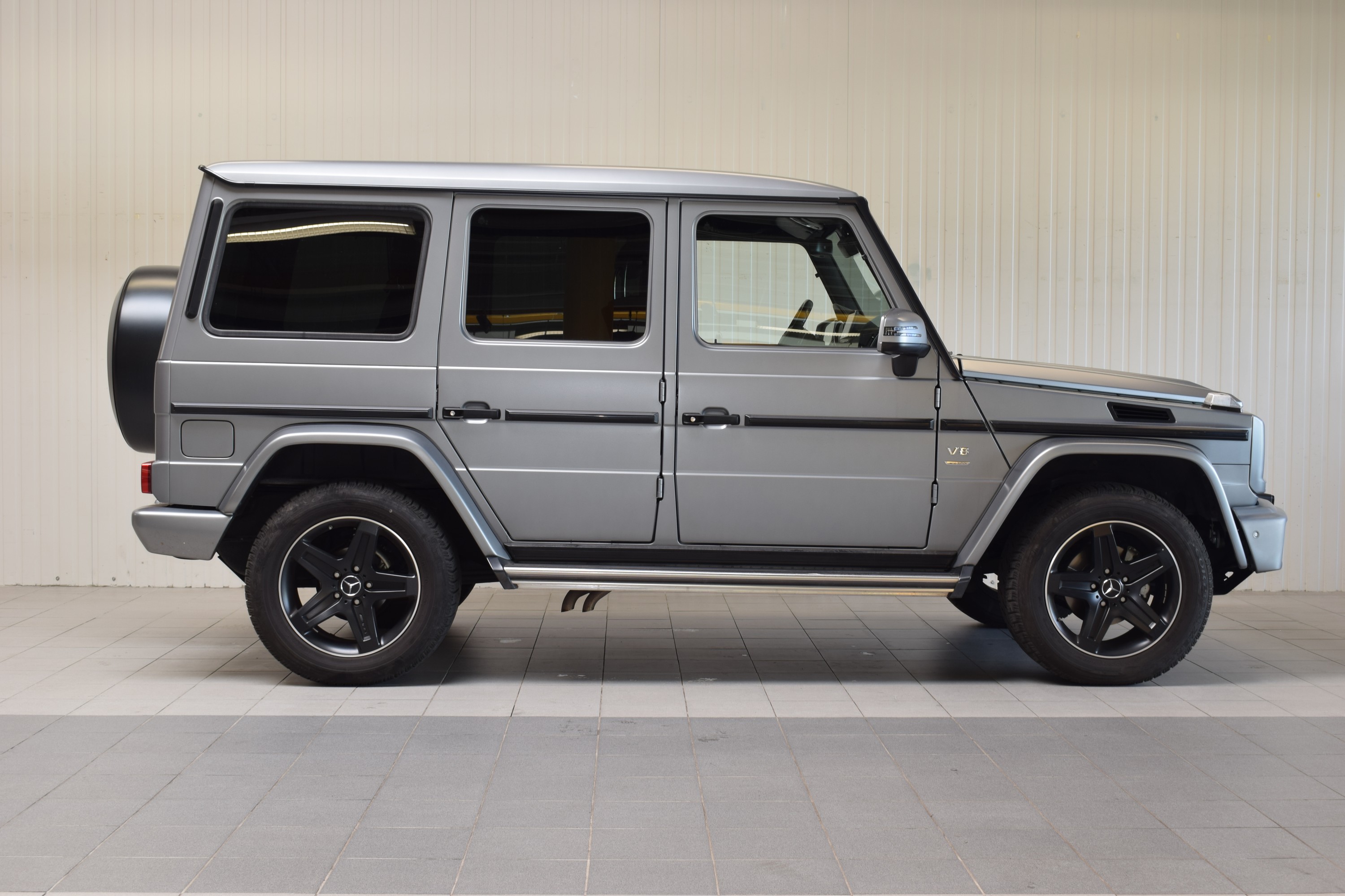Detail g: Mercedes-Benz G500 Limited Edition, EZ 02/2018, Laufleistung ca. 30.000km , 310kW/421 PS, Automatikgetriebe, Designo Platin Magno Metallic, Leder ...