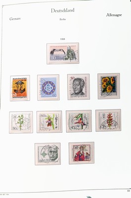 Image Sammlung Berlin 1948-1990, gestempelt, 1-879, komplett, geprüft: 16-20