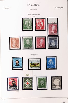 Image Sammlung BRD, 1949-1959, komplett Michel 111-325