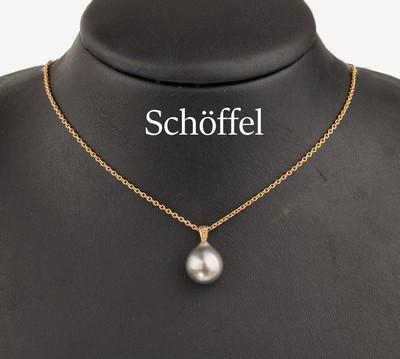 Image 26781628 - SCHÖFFEL pearl diamond necklace