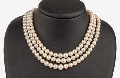 Image 26781871 - 3-rowed pearl necklace