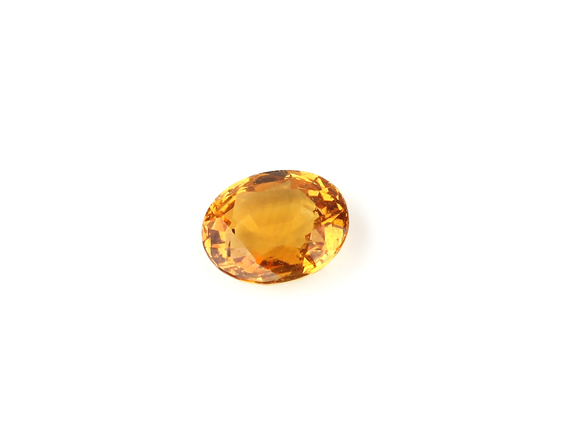 Detail a: Lot lose Saphire zus. ca. 6.64 ct, ovalfacett., versch. Farben