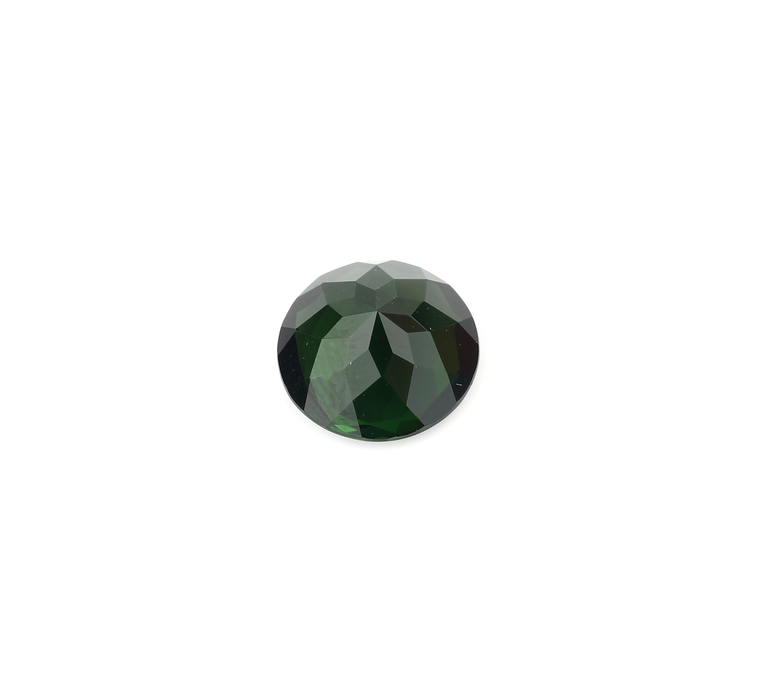 Detail a: Loser rundfacett. grüner Turmalin ca. 3.74 ct
